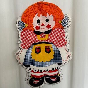 Vintage Doll Plush‎ Unfinished Project Complete HTF